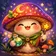 A vibrant abstract avatar featuring a stylized fox in warm colors, perfect for a profile picture.